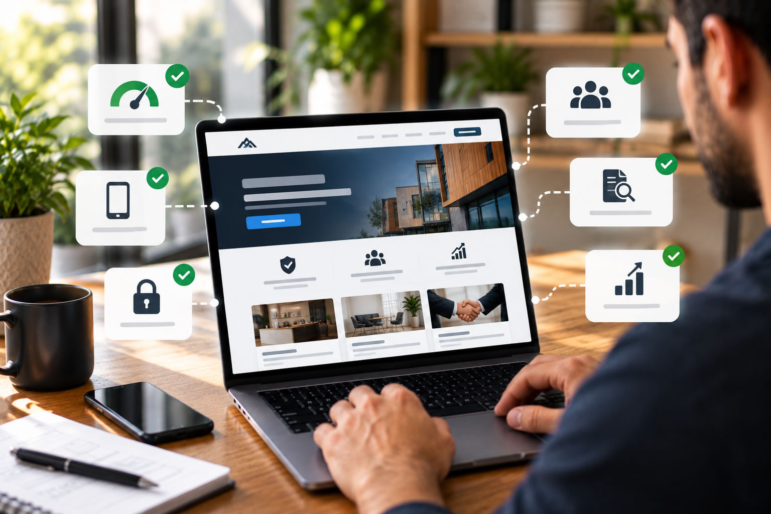 Elementos que definem um site profissional para pequenas empresas