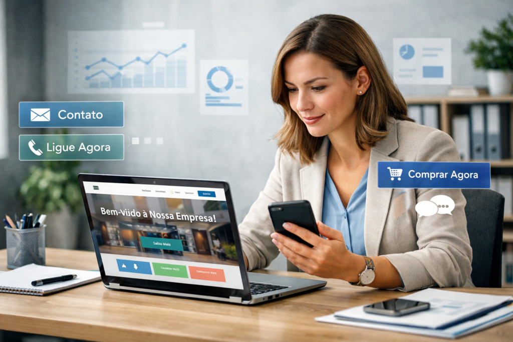 criacao de site para pequena empresa